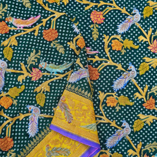 Banarasi Georgette Birds Dupatta