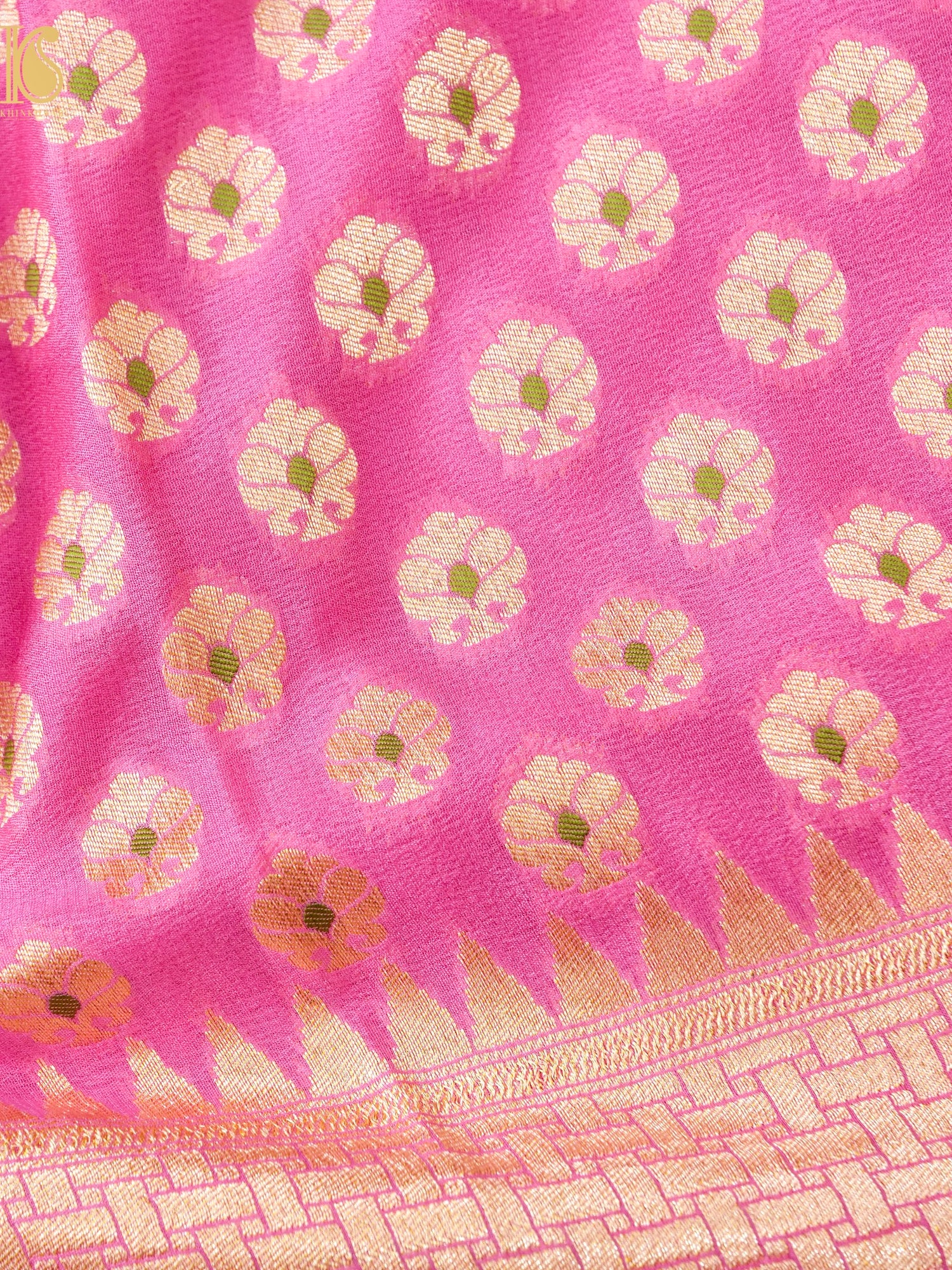Pure Georgette Banarasi Saree