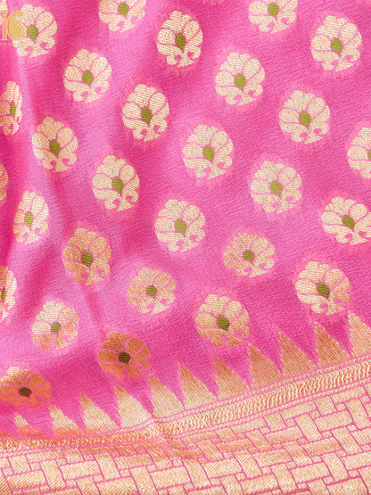 Pure Georgette Banarasi Saree