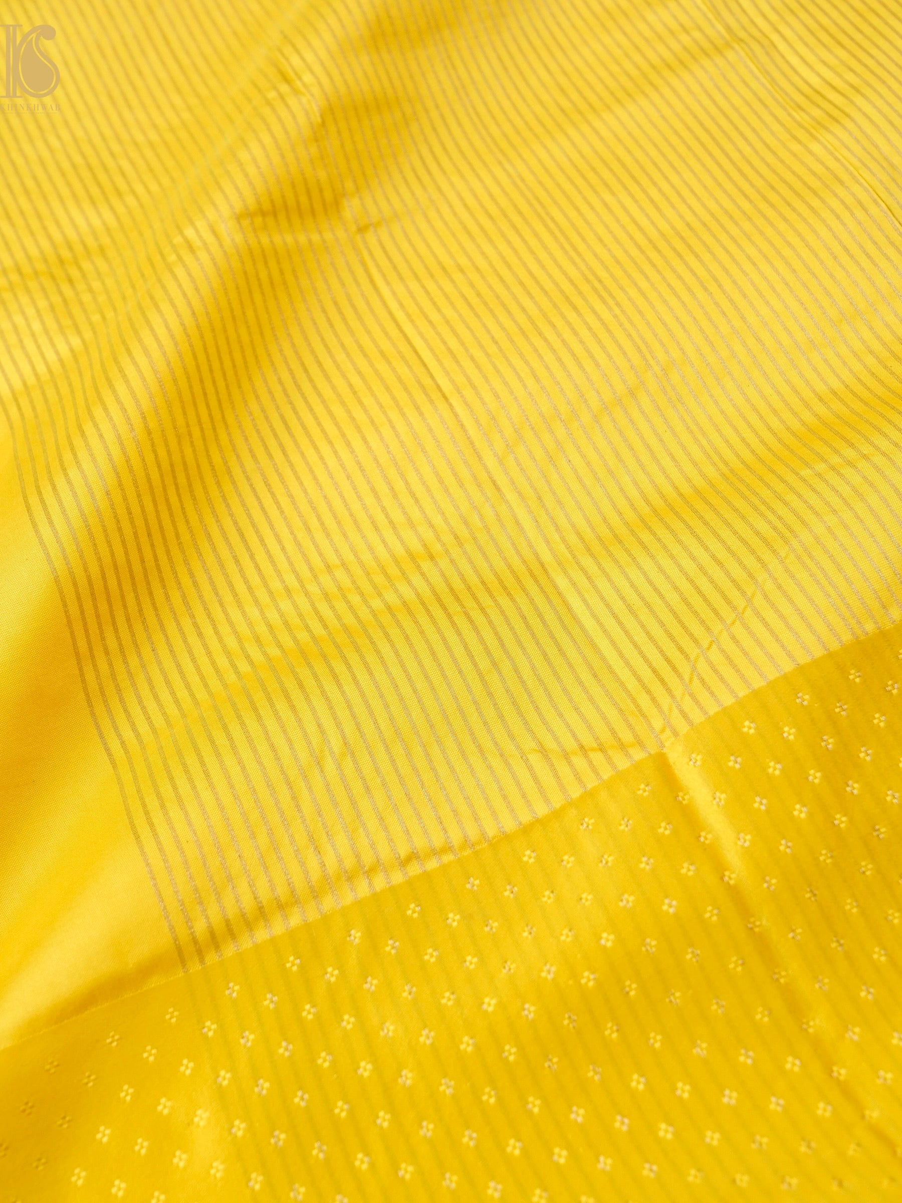 Handwoven Pure Mashru Silk Banarasi Saree