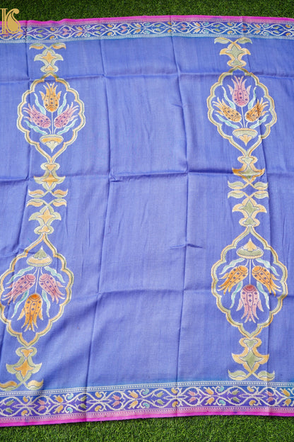 Pure Tussar Georgette Handloom Banarasi Turkish Dupatta