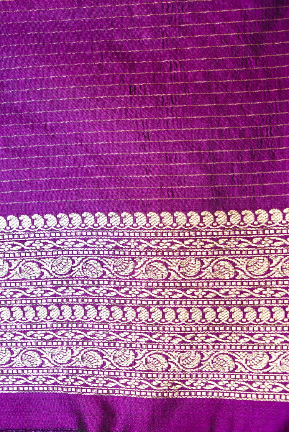 Handloom Banarasi Silk Brocade Saree