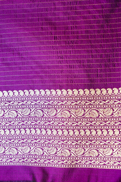 Handloom Banarasi Silk Brocade Saree