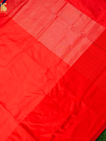 Handwoven Pure Mashru Silk Banarasi Saree