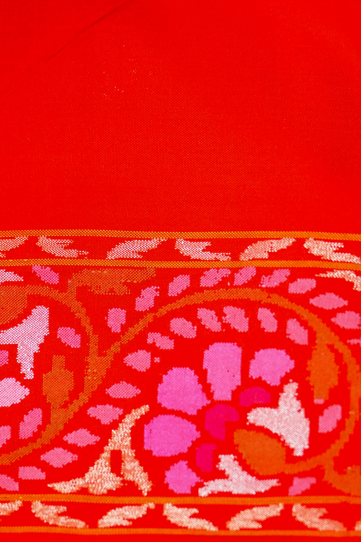 Handloom Banarasi Real Silver Zari Cotton Saree