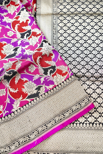 Handloom Banarasi Pure Katan Silk Rangkat Saree