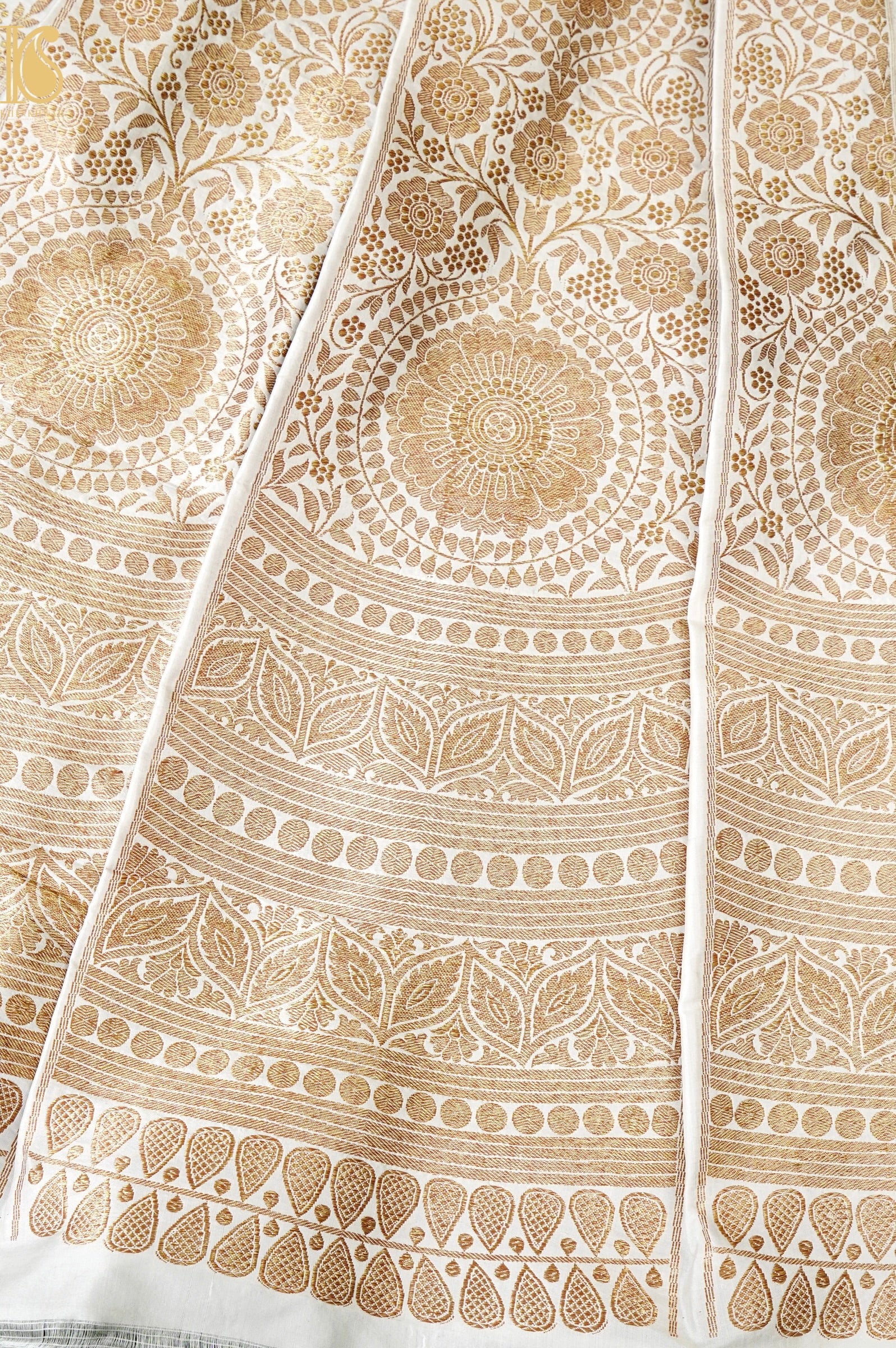 Handloom Banarasi Katan Silk Kalidar Neerja Lehenga