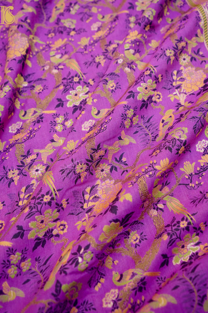 Moonga Silk Meenakari Banarasi Dupatta