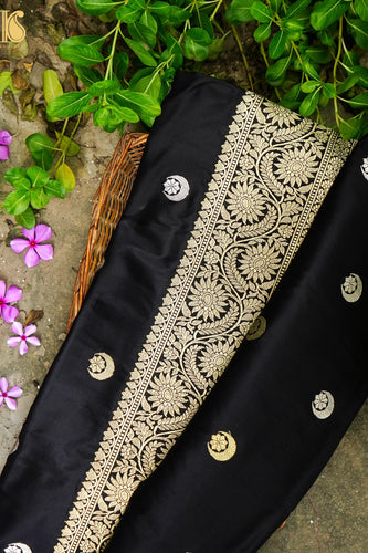 Banarasi Katan Silk Handwoven Chaand Boota Saree