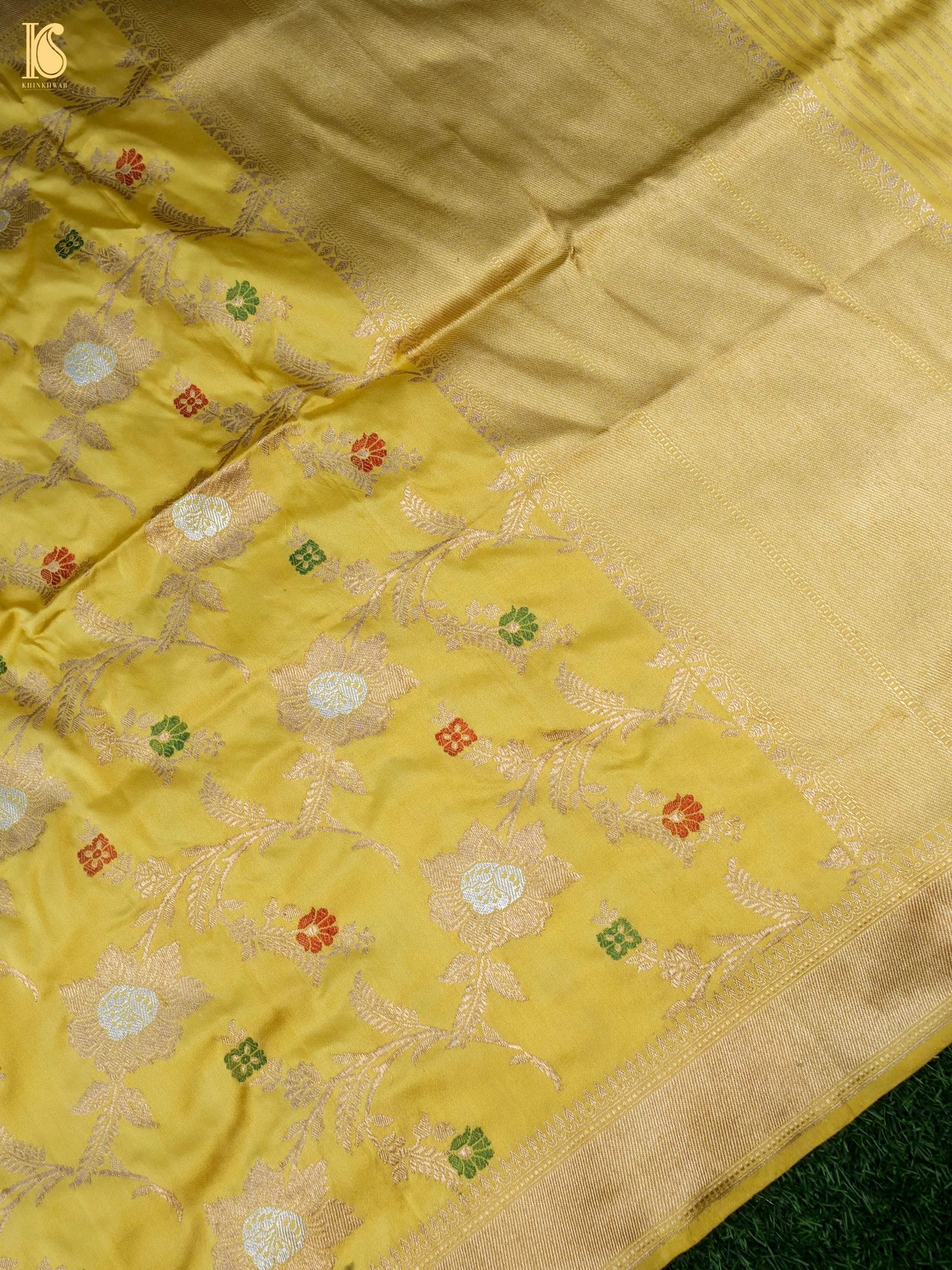 Handloom Banarasi Katan Silk Dupatta