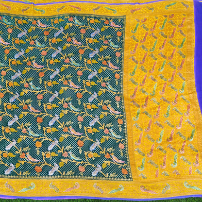 Banarasi Georgette Birds Dupatta