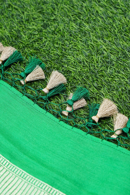 Pure Moonga Silk Handloom Banarasi Dupatta