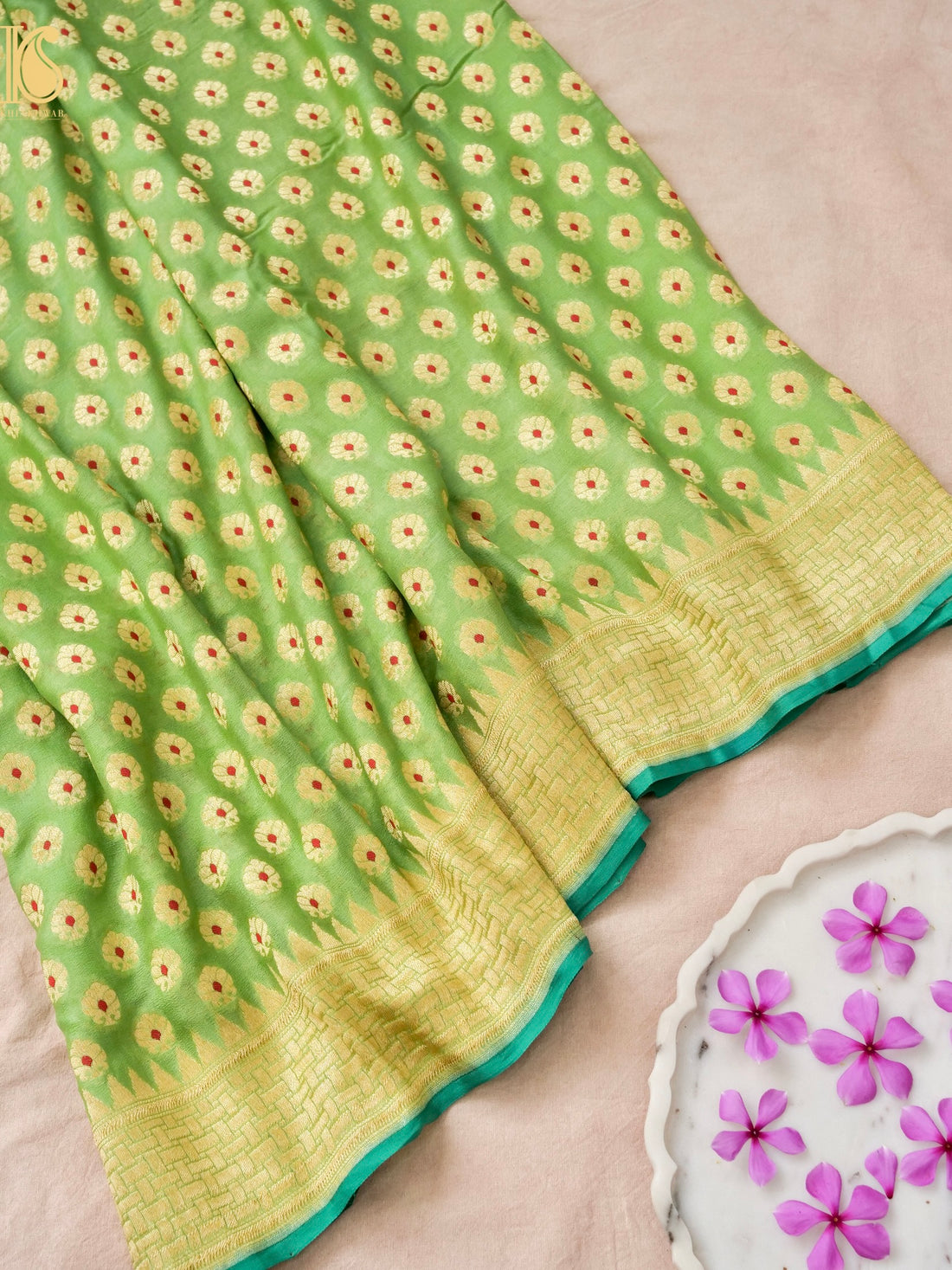 Pure Georgette Banarasi Saree