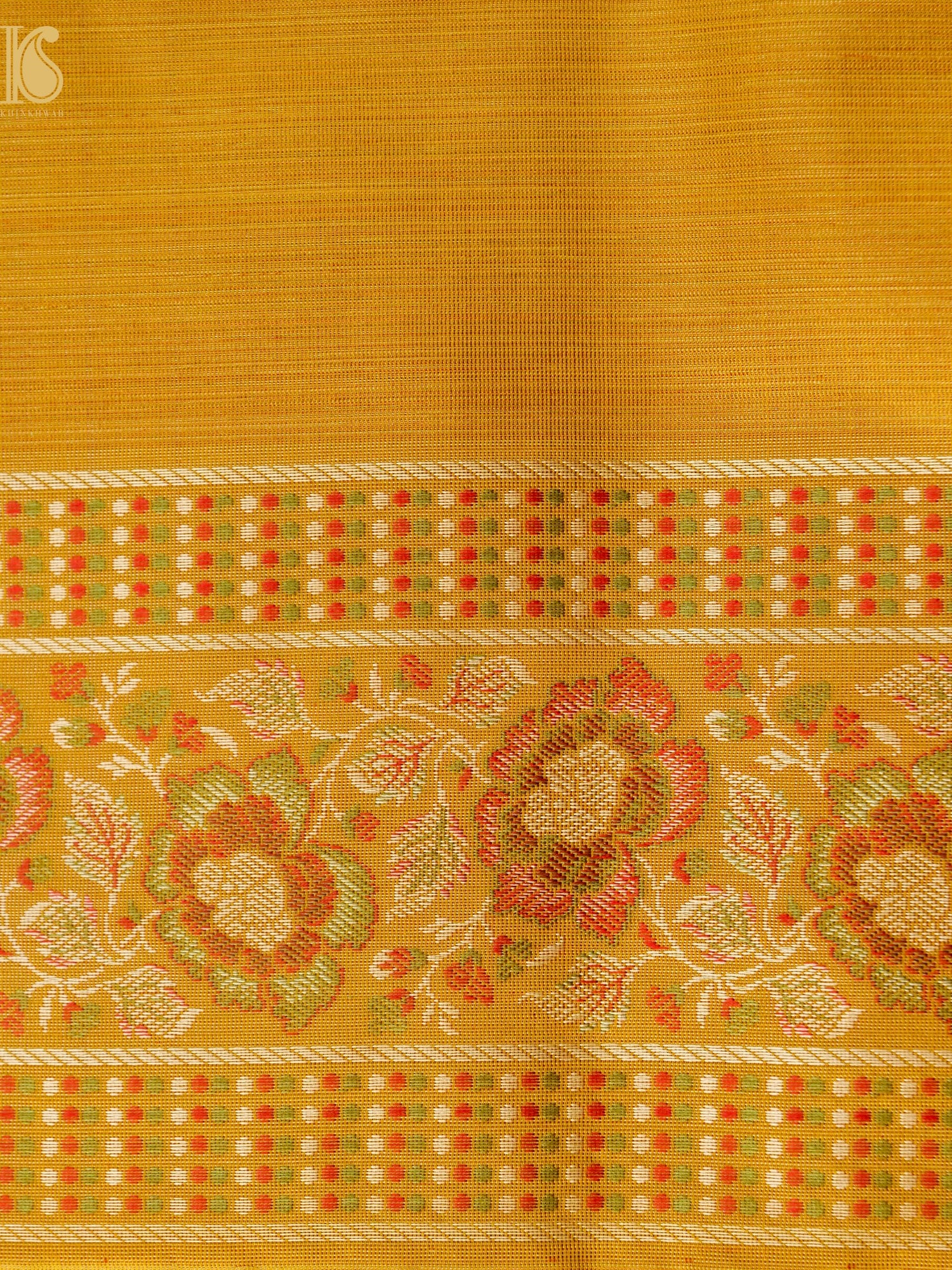 Handloom Banarasi Silk Resham Tanchoi Saree