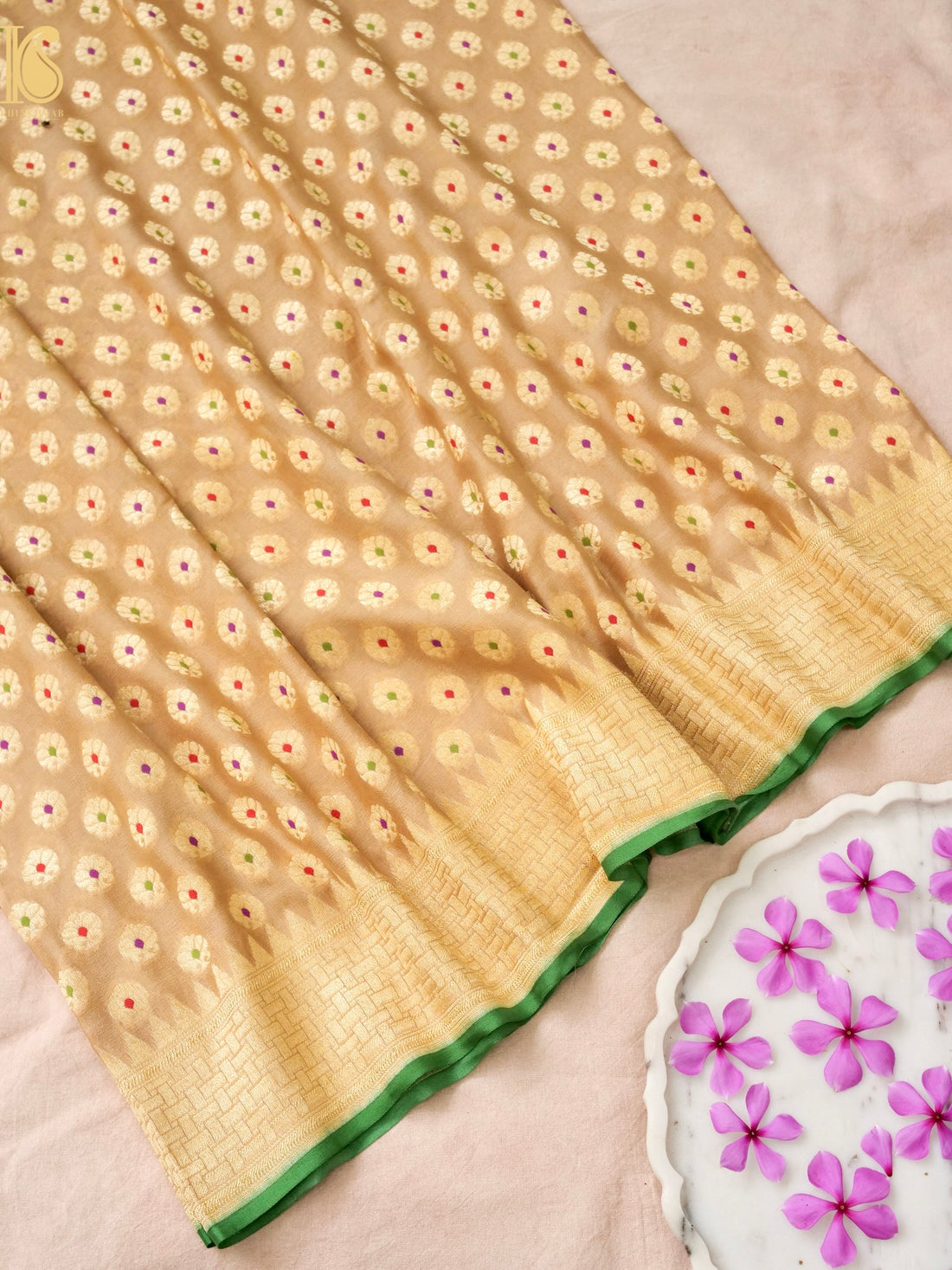 Pure Georgette Banarasi Saree