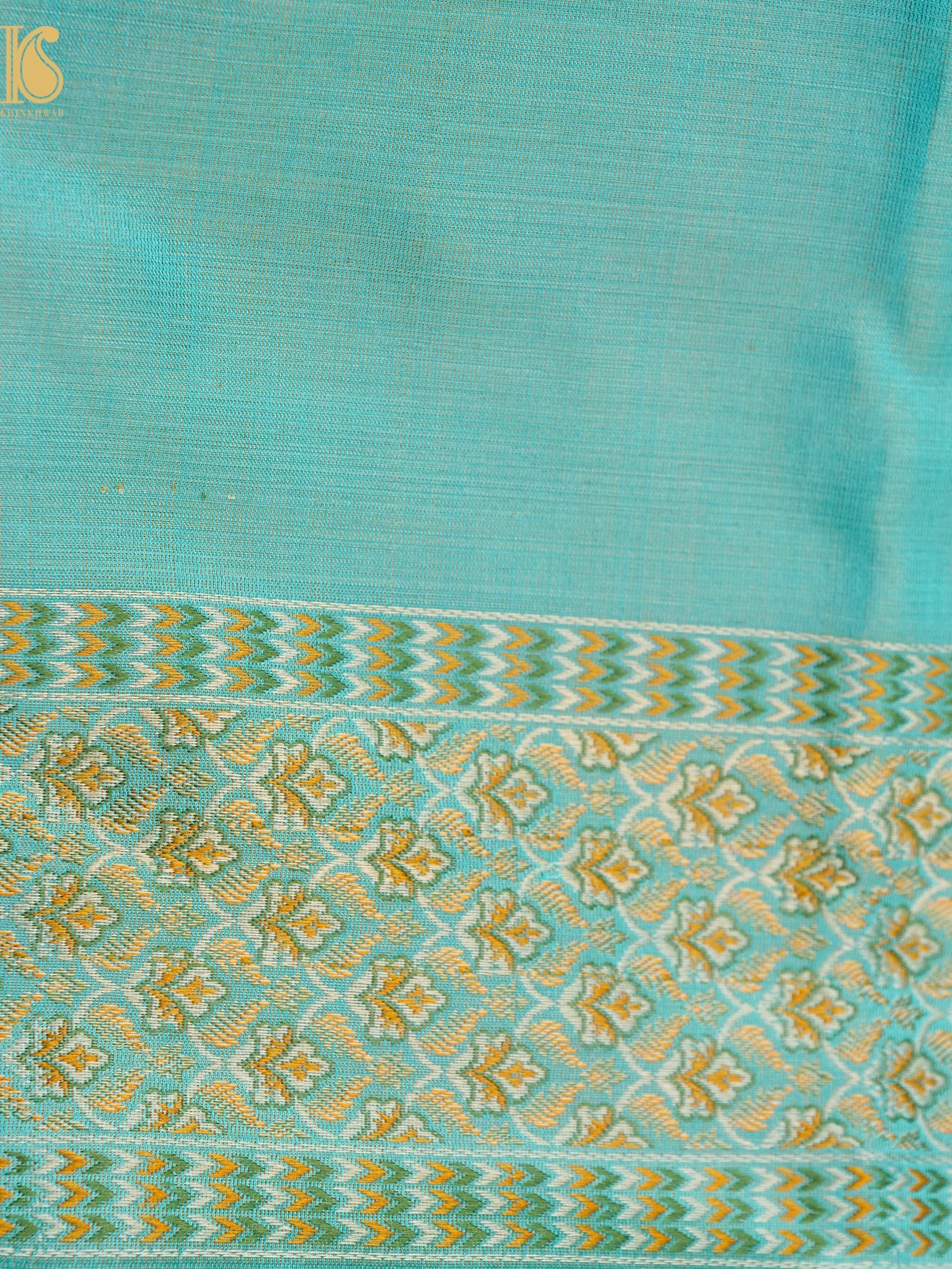 Handloom Banarasi Silk Resham Tanchoi Saree