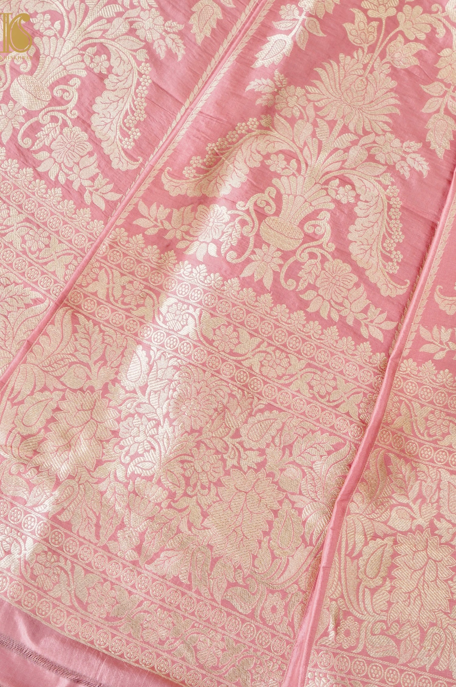 Handloom Banarasi Katan Silk Kalidar Aranya Lehenga