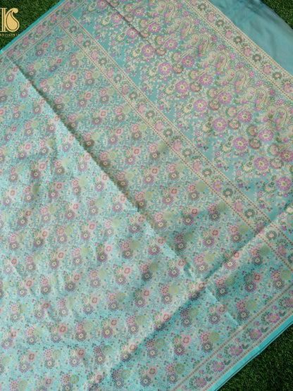 Handloom Banarasi Silk Resham Tanchoi Saree