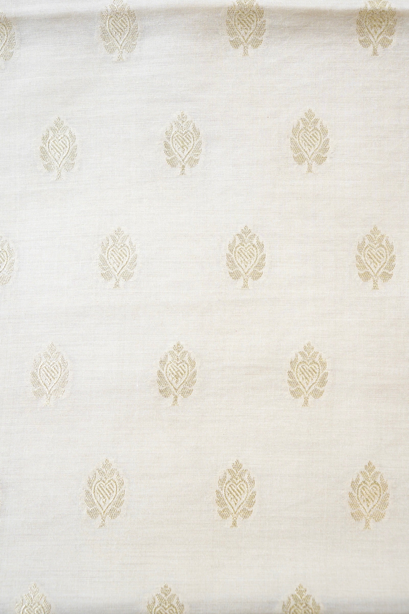Moonga Silk Handloom Banarasi Dyeable Fabric