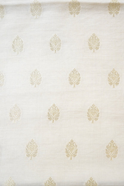 Moonga Silk Handloom Banarasi Dyeable Fabric