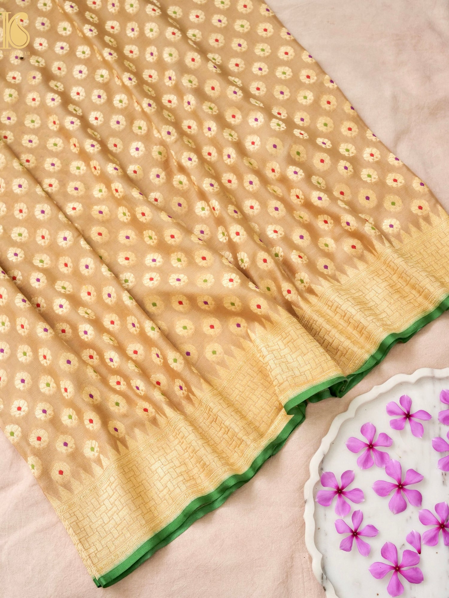 Pure Georgette Banarasi Saree