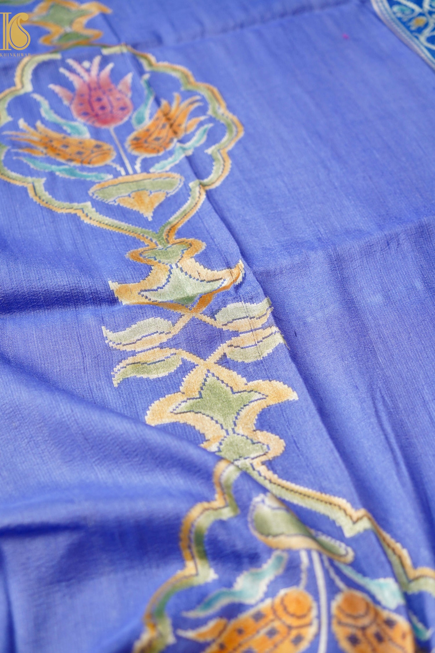 Pure Tussar Georgette Handloom Banarasi Turkish Dupatta