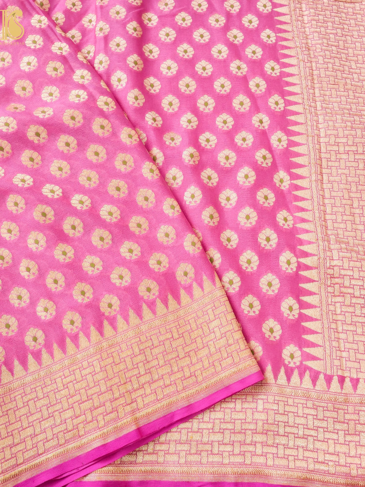 Pure Georgette Banarasi Saree