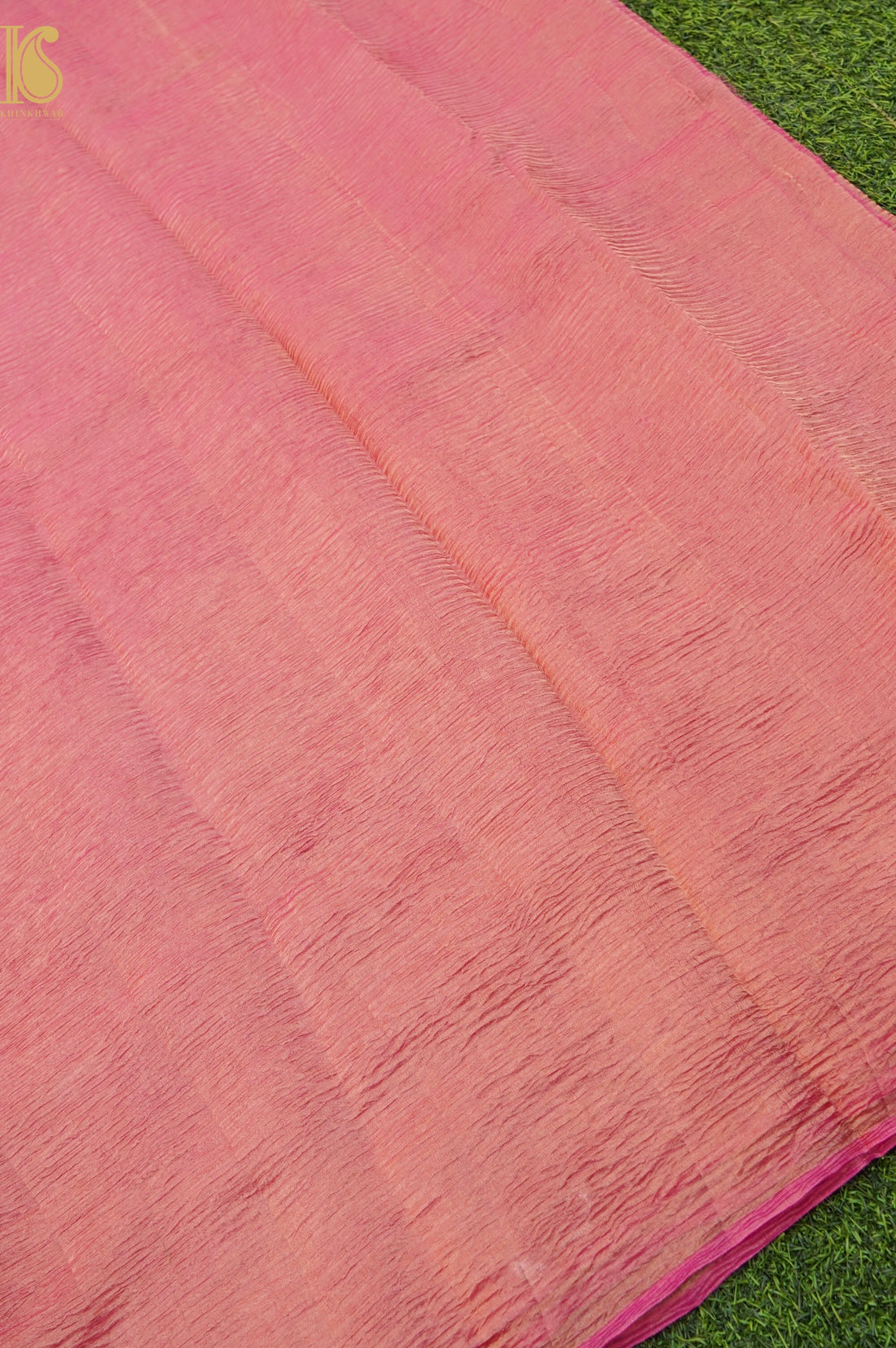 Banarasi Crush Tissue Silk Saree