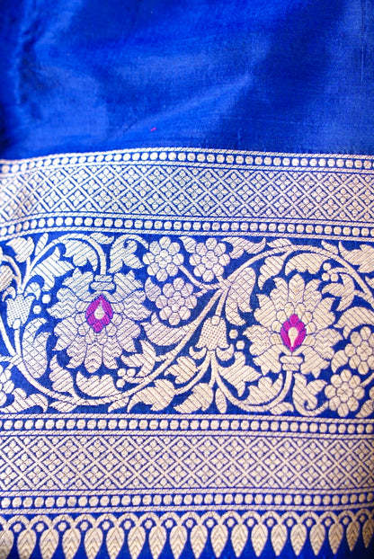 Handloom Banarasi Pure Katan Silk Rangkat Saree