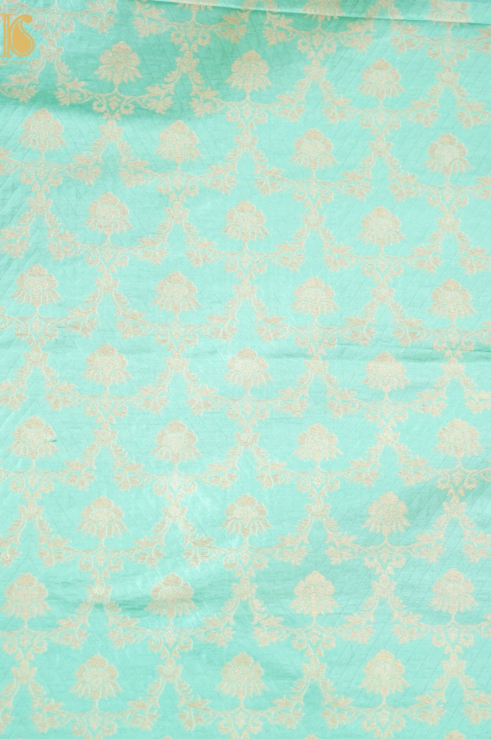 Handloom Banarasi Katan Silk Kalidar Taruja Lehenga