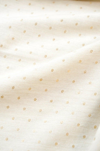 Moonga Silk Handloom Banarasi Dyeable Fabric
