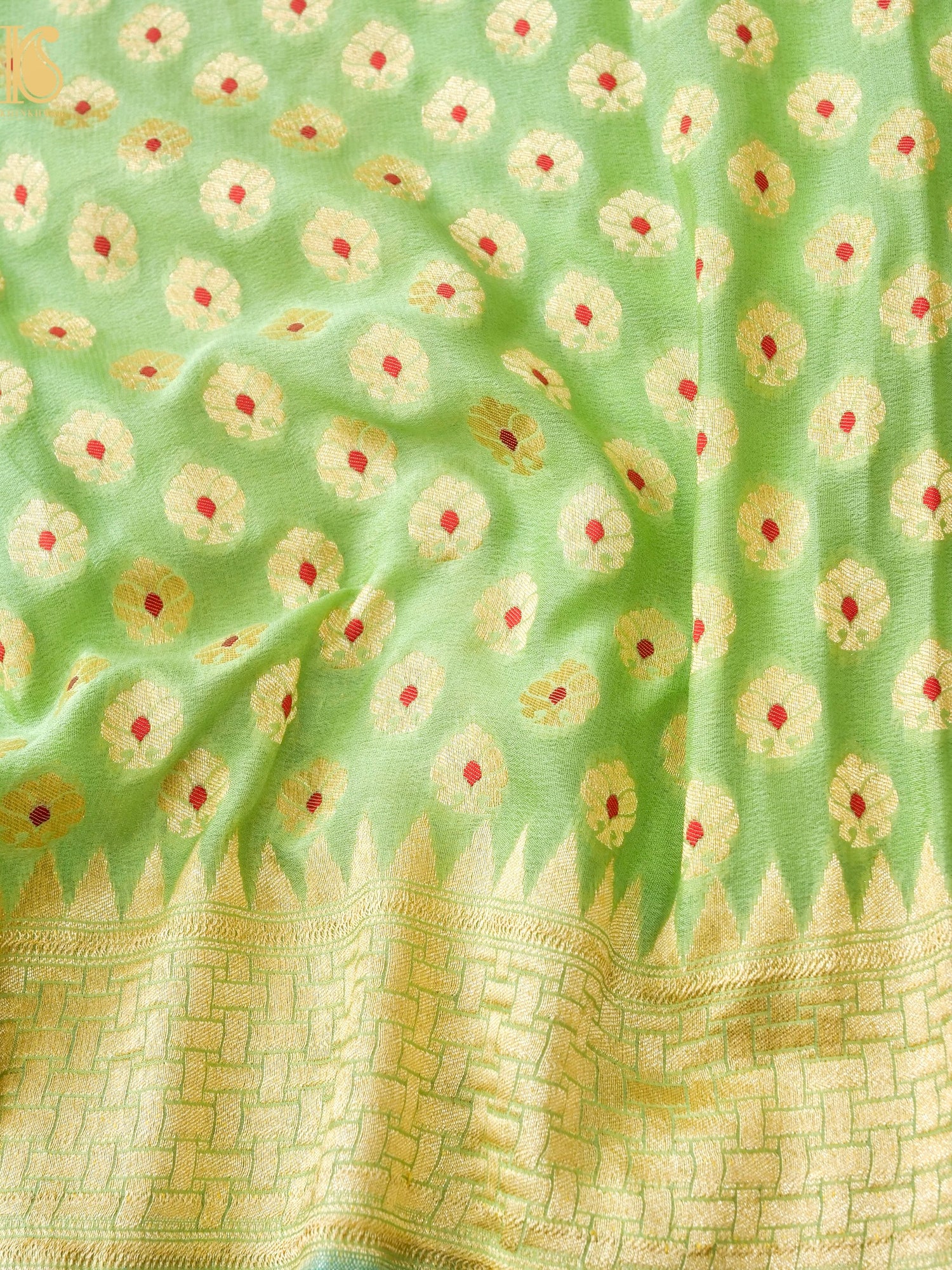 Pure Georgette Banarasi Saree
