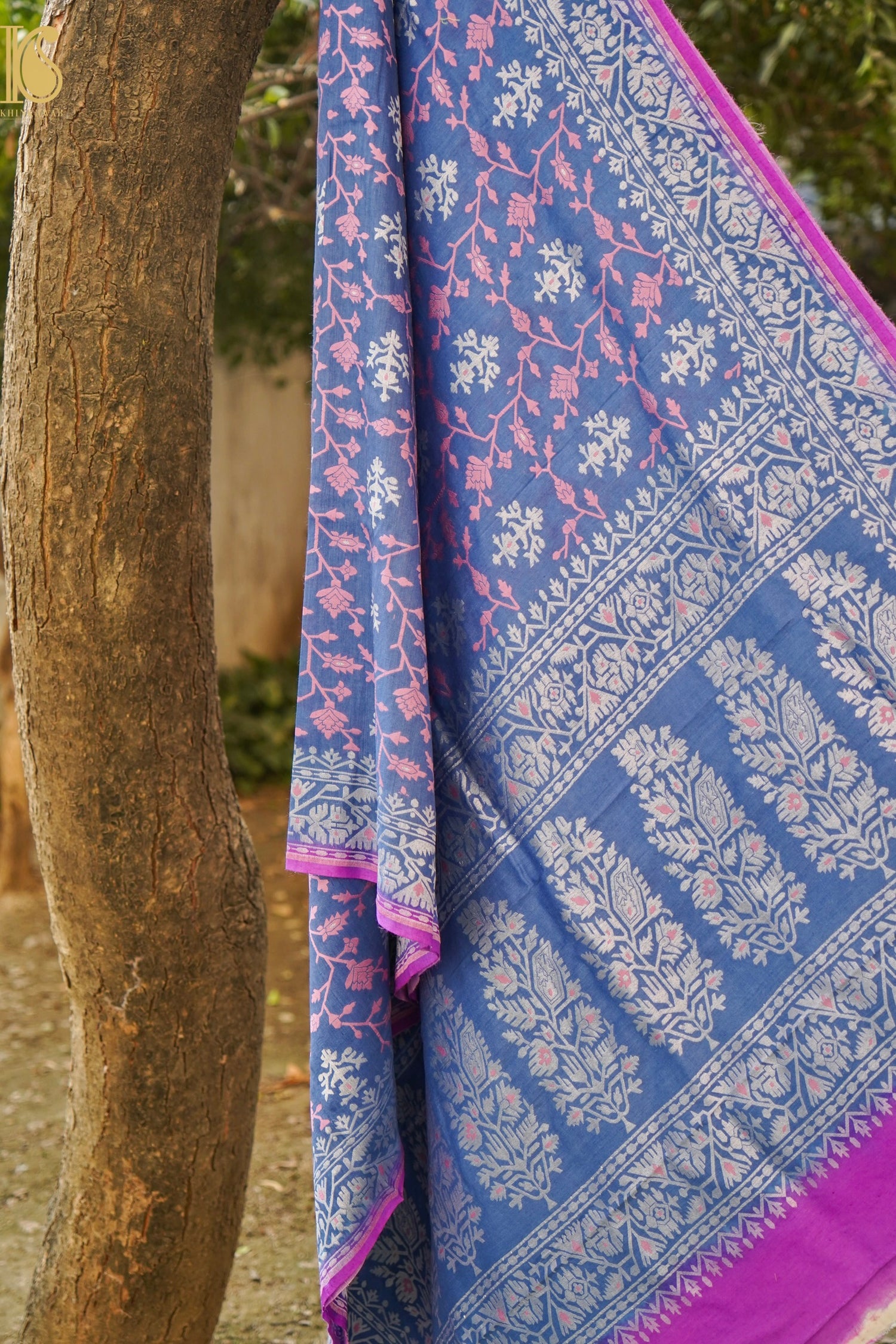 Pure Moonga Silk Handloom Banarasi Dupatta