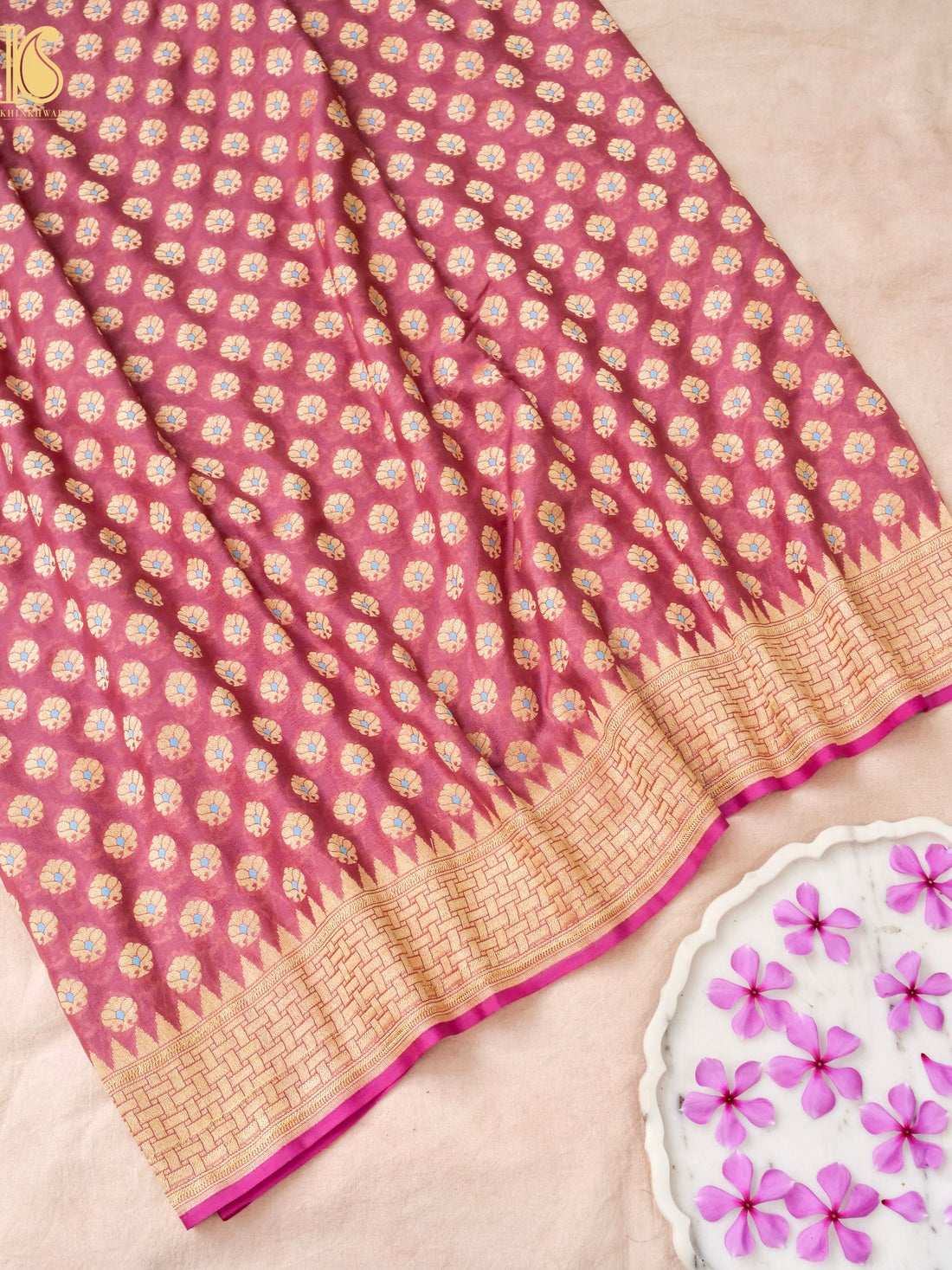 Pure Georgette Banarasi Saree