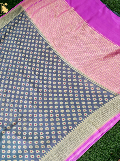 Pure Georgette Banarasi Saree