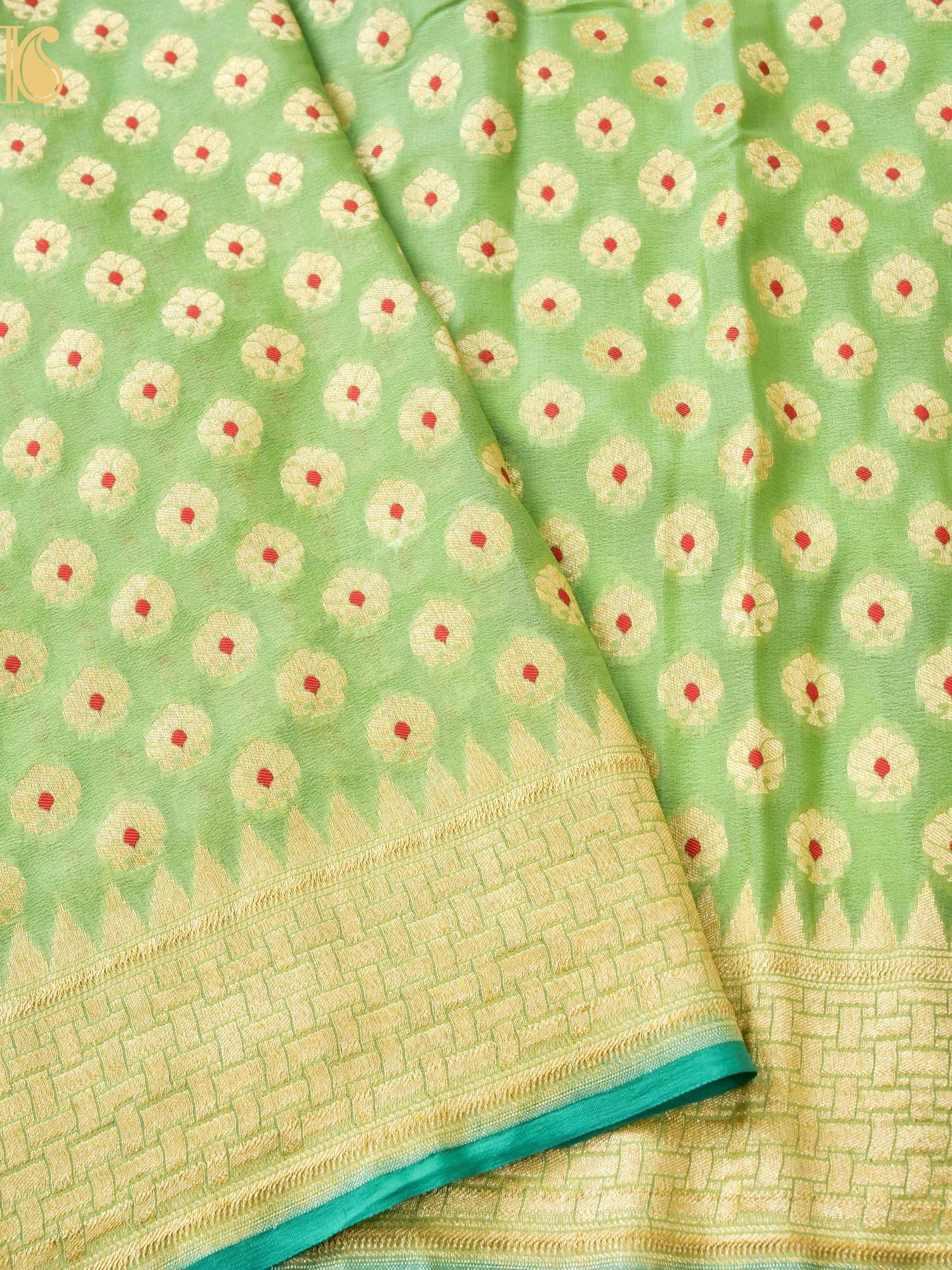 Pure Georgette Banarasi Saree