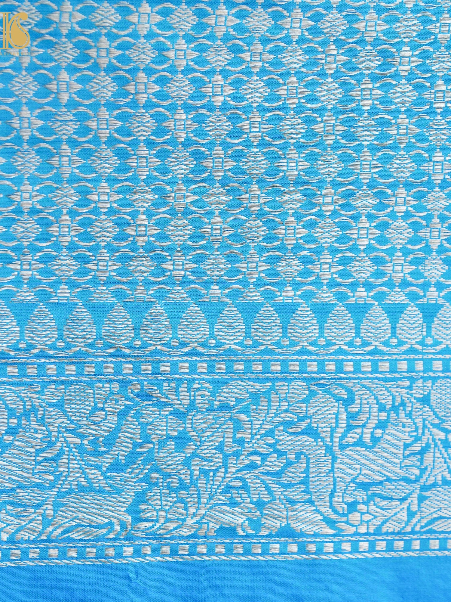 Handloom Banarasi Katan Shikargah Saree