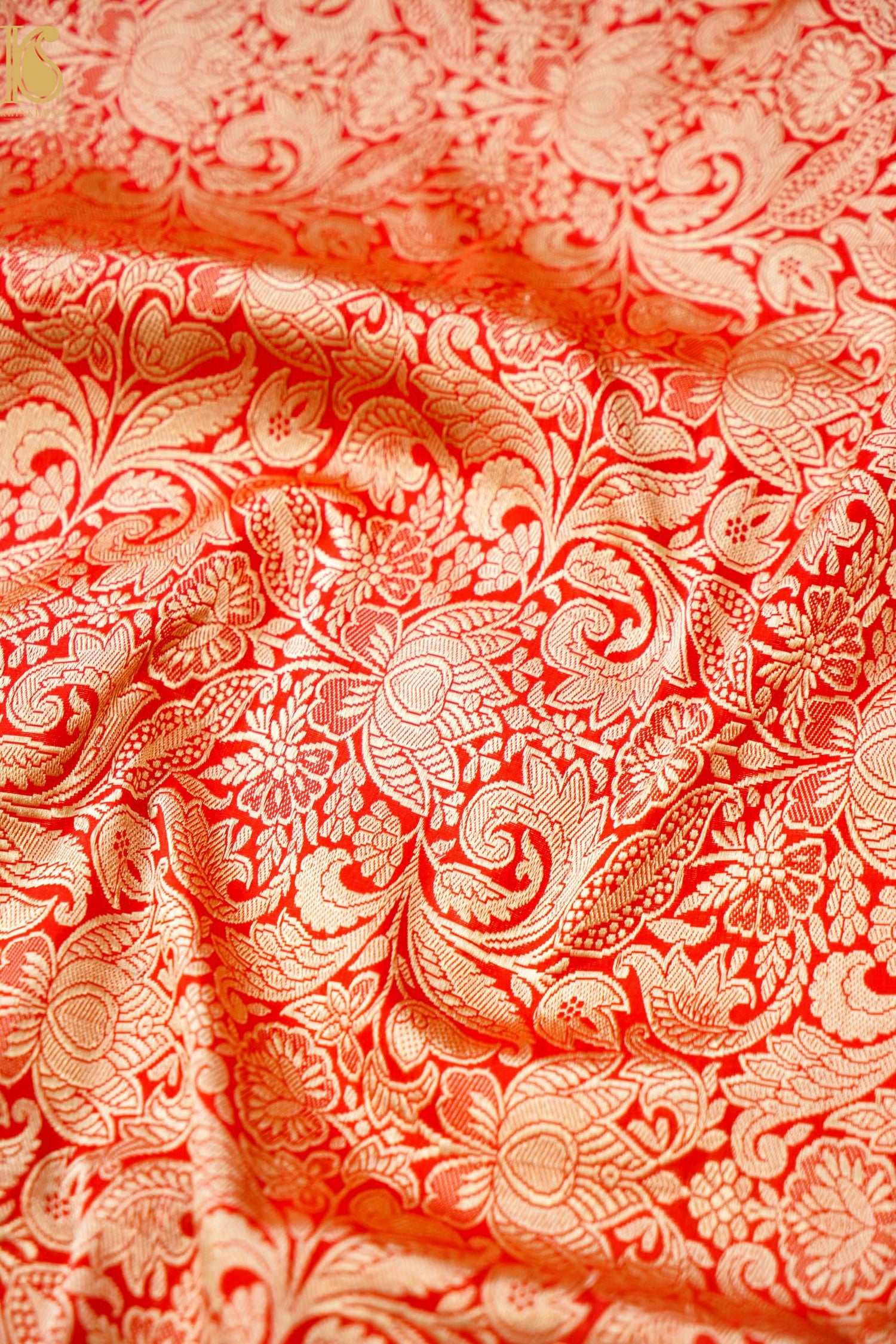 Handloom Banarasi Katan Silk Brocade Saree