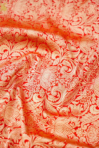 Handloom Banarasi Katan Silk Brocade Saree