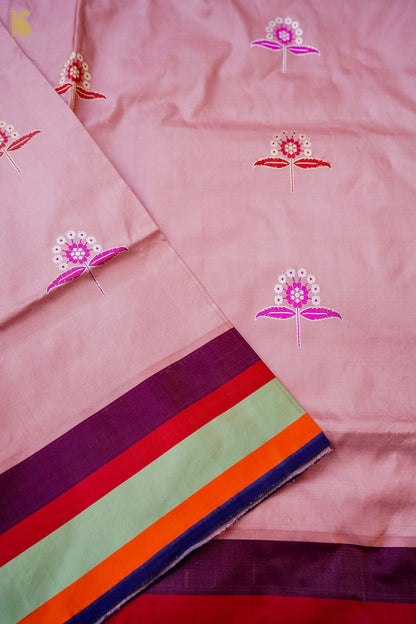 Handwoven Pure Mashru Silk Kadwa Banarasi Saree