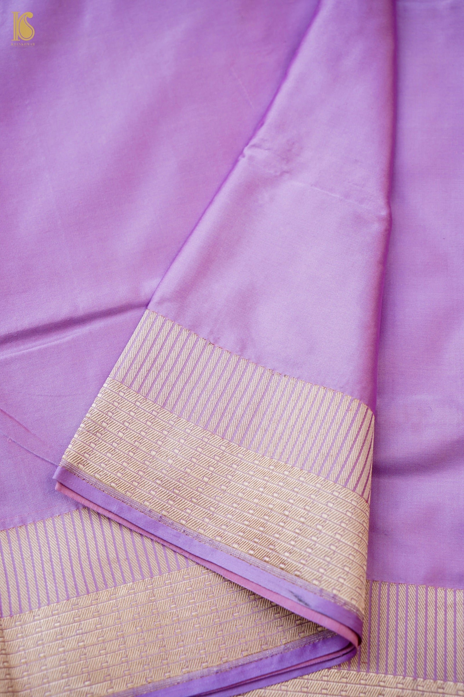 Handwoven Pure Mashru Satin Silk Valkalam Banarasi Saree