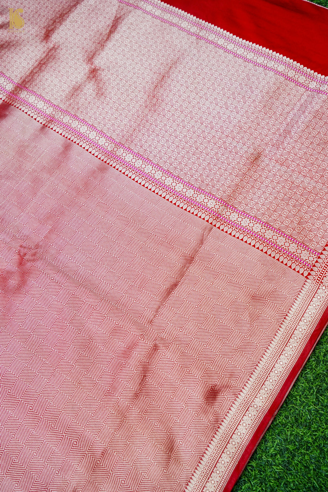 Handwoven Pure Mashru Satin Silk Tanchoi Banarasi Saree