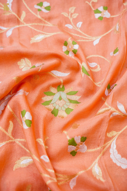 Banarasi Georgette Dupatta with Meenakari