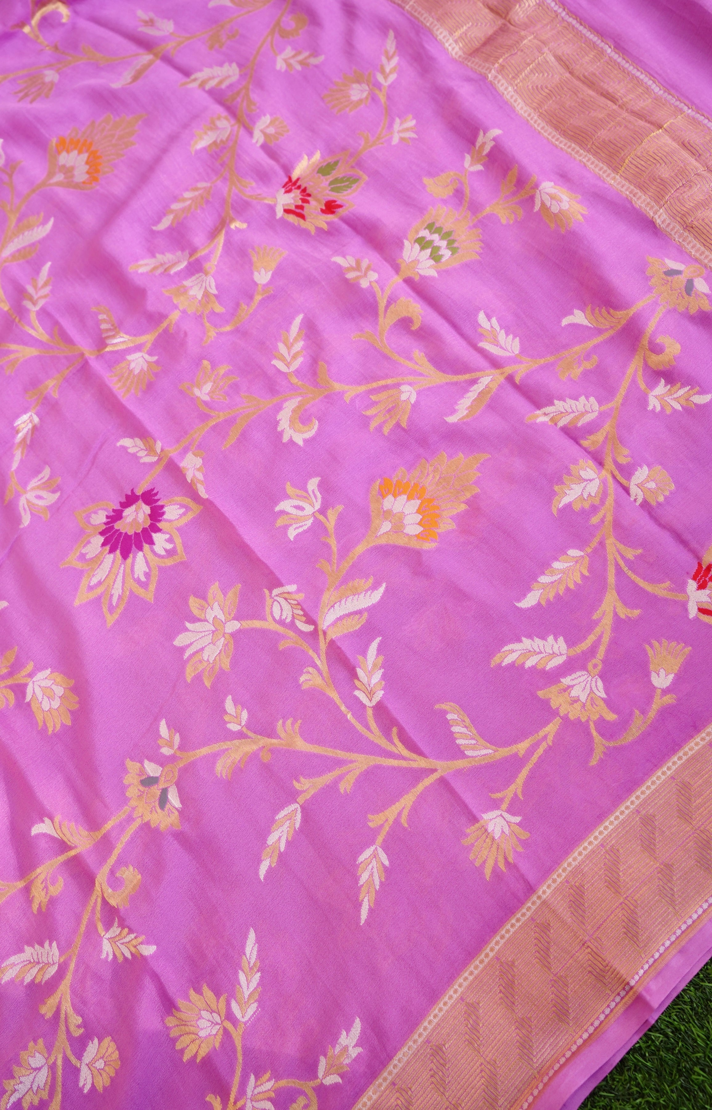 Georgette Banarasi Jaal Dupatta