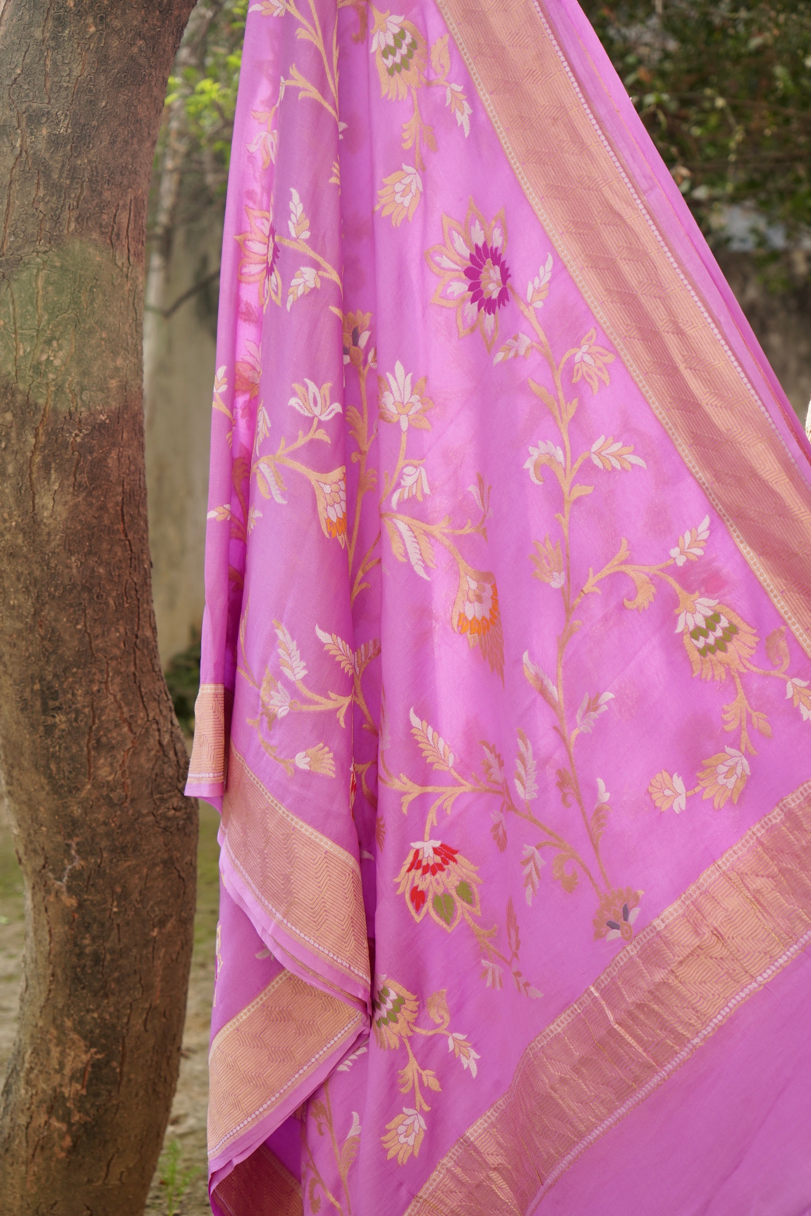 Georgette Banarasi Jaal Dupatta