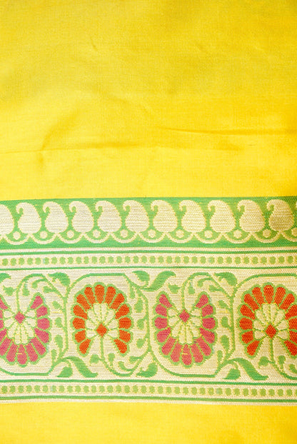 Handwoven Banarasi Katan Silk Patola Saree