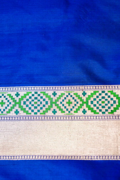Handwoven Banarasi Katan Silk Patola Saree