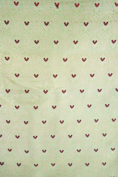 Handloom Pure Brocade Banarasi Fabric