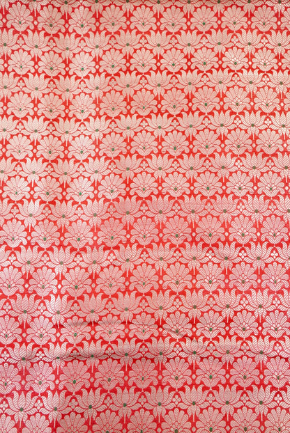Handloom Pure Brocade Banarasi Fabric