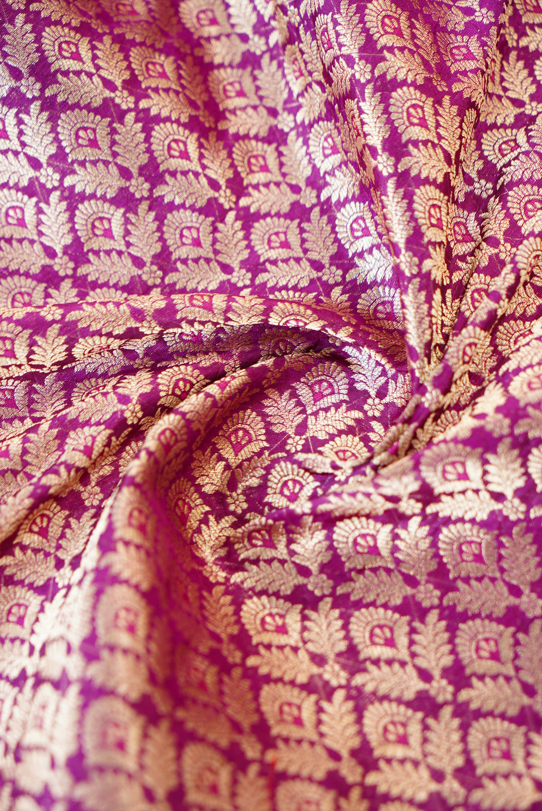 Handloom Pure Brocade Banarasi Fabric